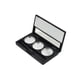 thumbnail image 1 of Paleta de maquillaje vacía TUNC de 3 rejillas con bandejas redondas de metal de 26 mm, 1 of 5
