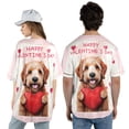 thumbnail image 5 of Happy Valentine's Day Goldendoodle Brings Love Heart All Over Print 3D Baseball Shirt Doodle Dog Lover Gifts Idea Softball Sport - 02028, 5 of 6