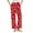 Red, variant on Tnhcen Women's Christmas Print Flannel Pajama Pants Winter 2025 New Soft Warm Fleece Sleepwear with Pockets Cozy Home Lounge Pants S-3XL