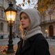 thumbnail image 5 of CaiYueKe Women's Knitted Shawl Collar Hat Winter Warm Scarf Neck Warmer Protector Fashion Versatile Layering Accessory Soft Stretchy Beanie Cap, 5 of 7