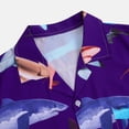 thumbnail image 4 of Alkepwun Hawaiian Shirt for Men Short Sleeve Aloha Beach Shirt Tropical Floral Summer Casual Button Down Shirts on Clearance, 4 of 7
