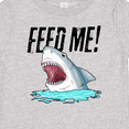 thumbnail image 4 of Inktastic Feed Me with Shark Head Boys or Girls Baby T-Shirt, 4 of 5