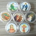 thumbnail image 2 of 10pcs Plastic Storage Box for Round Beads Catholic Rosary Cross Religious Neckla, 2 of 6