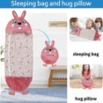 thumbnail image 3 of 1pcs Large Pillow Sleeping Bag, Soft Cartoon Animal 2 In 1, 3 of 4