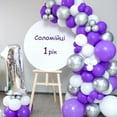 thumbnail image 6 of 129pcs Purple Balloons Different Sizes 18 12 10 5 Inch for Garland Arch Premium Purple Latex Balloons for Masquerade Party Decorations Birthday Anniversary Baby Shower Party Supplies, 6 of 14