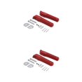 thumbnail image 1 of Maytalsory 2pieces Stay Secure On Motorcycle With Anti Slide Footrests Durable And Safe red 2Set, 1 of 6