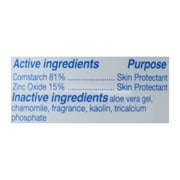 Caldesene Cornstarch Baby Powder with Zinc Oxide, Talc-Free Baby Powder, 5 Oz