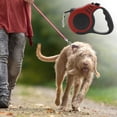 thumbnail image 2 of Unique Bargains 1 Pc Retractable Pet Leash Ergonomic Dog Leash for Pet 118.11" Red, 2 of 6