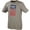 Grey, variant on Rawlings Sporting Goods Rawlings Men's Bat Flag Baseball T-Shirt Grey M