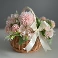 thumbnail image 6 of Woven Baskets Eco-friendly Multi-functional Wicker Handle Woven Wicker Basket for Anniversary, 6 of 7