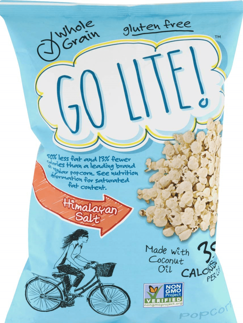 Go Lite! Popcorn Whole Grain, Gluten Free and Non GMO Verified
