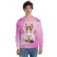 thumbnail image 4 of Faith Love Hope Maine Coon Breast Cancer Awareness Survivor All Over Print 3D Sweatshirt Unisex Merch Cat Lover Kitten Owner Gifts - 02017, 4 of 6