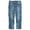 Blue-2600, variant on KIDSCOOL SPACE Boys Jeans,Little Boy Elastic Band Inside Ripped Soft Slim Cotton Denim Pants,7-8 Years