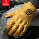 thumbnail image 3 of BSDDP Guantes de cuero de primera calidad para motocicleta, para hombre, motociclista protegido en la calle, 3 of 8