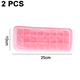 thumbnail image 2 of 2 moldes para cubitos de hielo, color rosa, 24 rejillas. MFZFUKR CPB-US-CJZ169-3, 2 of 5