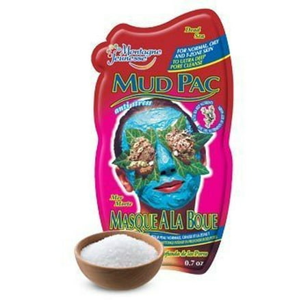 Montagne Jeunesse Dead Sea Mud Pac Face Mask 2 Pack