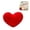 Red, variant on Plush Heart Shaped Throw Pillow, 11.8 Inch Soft Filled Heart Cushion Decorative Sofa Pillow for Bedroom, Home Decor