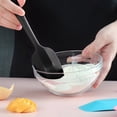 thumbnail image 5 of 1/3PCS HeatResistant Silicone Spoon Spatula, Doosu 600°F High Temp Flexible Cooking Spoons Kitchen Rubber Spoonula Scratch-Proof for Mixing Stirring Scraping Serving Non-Stick Cookware, 5 of 6