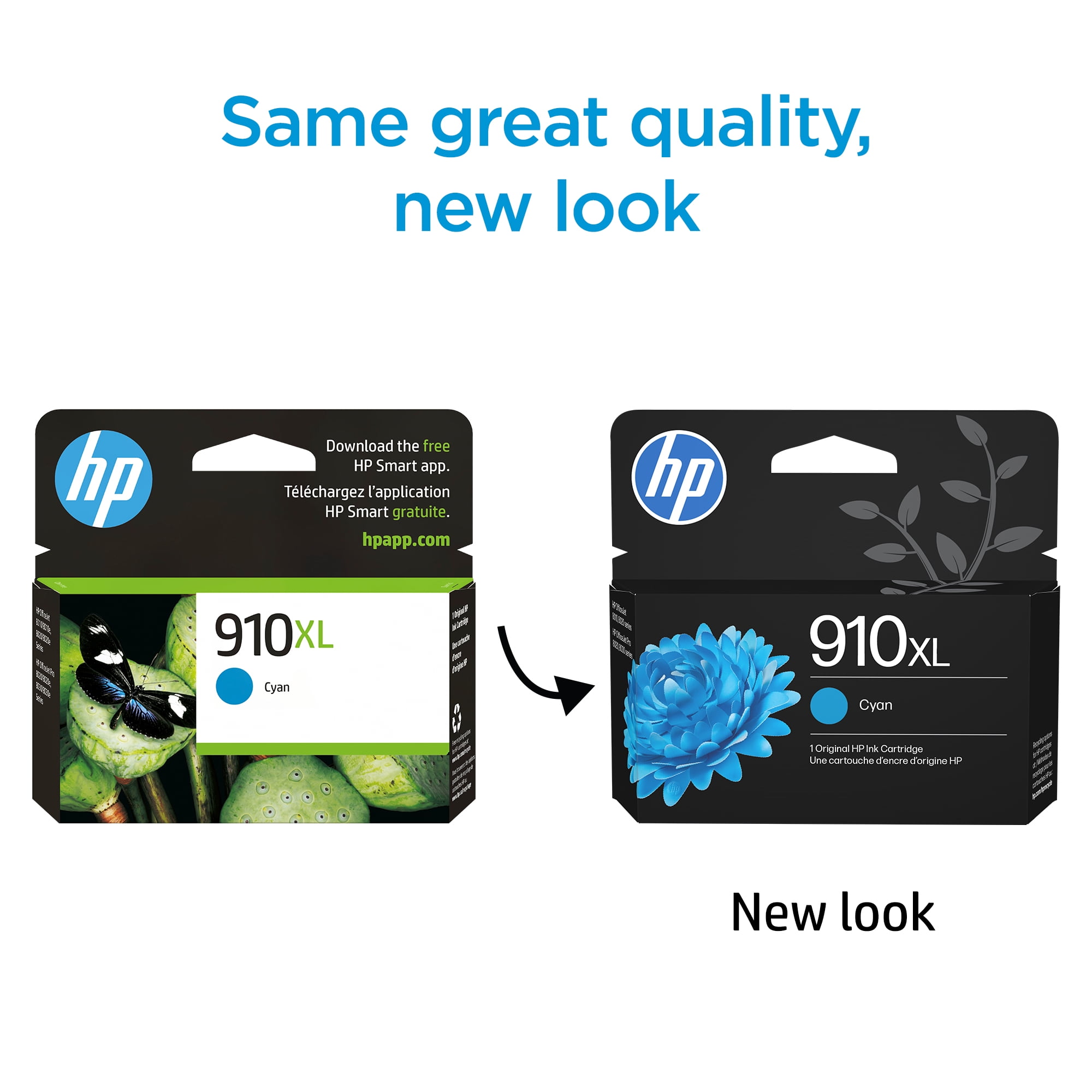 HP 910XL Cyan Original Ink Cartridge