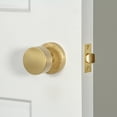 thumbnail image 4 of Viaggio Clomlnclo_Prv_238 Motivo Solid Brass Privacy Door Knob Set - Brass, 4 of 7