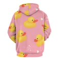 thumbnail image 3 of Cute Rubber Duck Pattern 3d Sweatshirts Hoodie Fashion Casual Personality Men's Women Street Hoodie Pullovers Long Sleeve Comfortable Top, 3 of 6