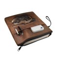thumbnail image 2 of HELLHERO 1pcs Books Sleeve with Decorative Design Book Lovers Gifts Carrying Book Case with Book Protection for Women Book Storage Bag, Pug, 2 of 8