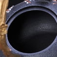 thumbnail image 2 of Abbracc Embossment Blossom Cast Iron Teapot Large Capacity 1.2L Anti Scalding Handle for, 2 of 9