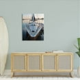 thumbnail image 2 of Boat Mast Ocean Marina Transportation Photograph Gallery Wrapped Canvas Print Wall Art, 2 of 7