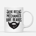 thumbnail image 1 of Coffee Mugs Best Mechanics Have Beards Funny Bearded Grandpa or Dad Gifts Coffee Lovers 11oz 15oz White Mug Christmas Gift, 1 of 7