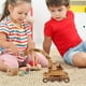 thumbnail image 4 of Excavadora de madera de juguete para niños, vehículo de construcción pequeño, juguete de ingeniería en miniatura, excavadora pequeña de juguete, 4 of 8