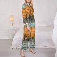 thumbnail image 3 of Sigee Tranquil Garden Landscape for Women’s Pajama Sets Long-Sleeved Pjs Sets for Women 2 piece Sleepwear-Large, 3 of 7