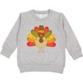 thumbnail image 2 of Inktastic Thanksgiving Pilgrim Turkey Holiday Toddler Sweatshirt, 2 of 4