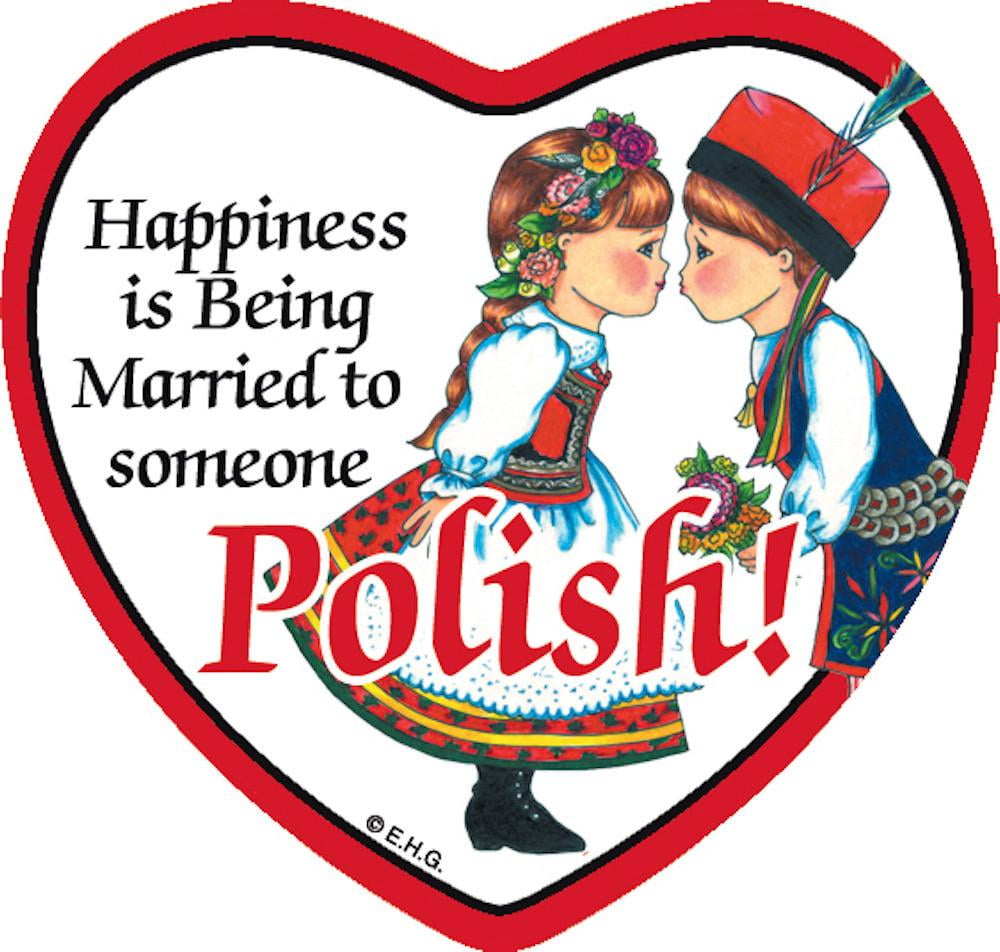 Tile Magnet Married to Polish