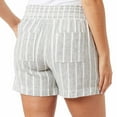 thumbnail image 6 of BRIGGS Ladies Linen Blend Shorts Womens PULL on Comfort Waistband NWT (1753531), 6 of 6