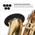 thumbnail image 3 of EeaseCA 5pcs Instrument Bell Cover Tenor Saxophone Dust Cover Instrument Covers (Black), 3 of 7