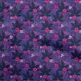 thumbnail image 1 of oneOone Cotton Cambric Blue Fabric Florals Diy Clothing Quilting Fabric Print Fabric By Yard 56 Inch Wide, 1 of 5