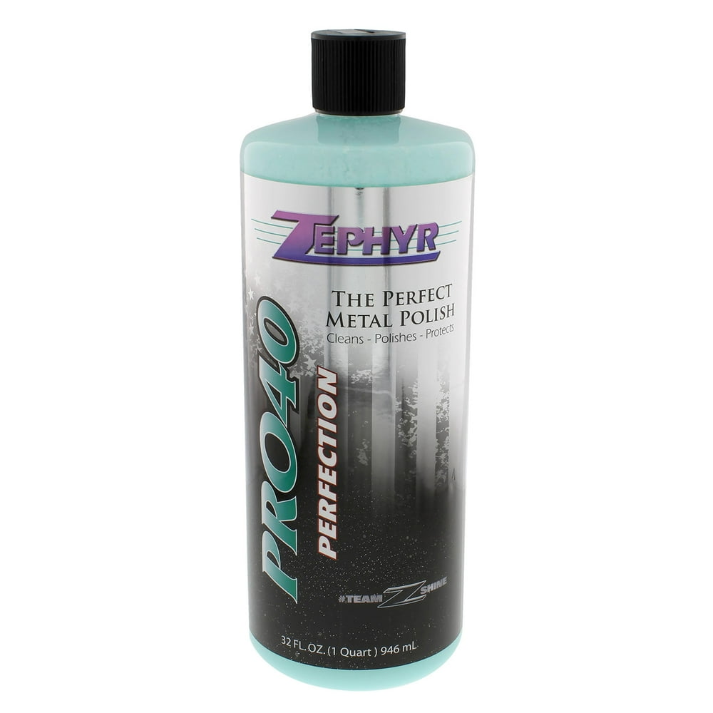 Zephyr PRO40032 Pro40 Perfection, The Perfect Metal Polish 32 fl