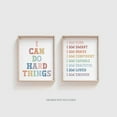 thumbnail image 7 of Kids Affirmations, Kids Wall Art, Classroom Wall Decor, Playroom Posters, Boho Nursery Decor, I Am Kind, I Can Do Hard Things, Kids Room Decor, UNFRAMED Prints Set of 2 (8"x10"), 7 of 7