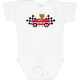 thumbnail image 3 of Inktastic Race Car Racing Bear Animal Boys or Girls Baby Bodysuit, 3 of 5