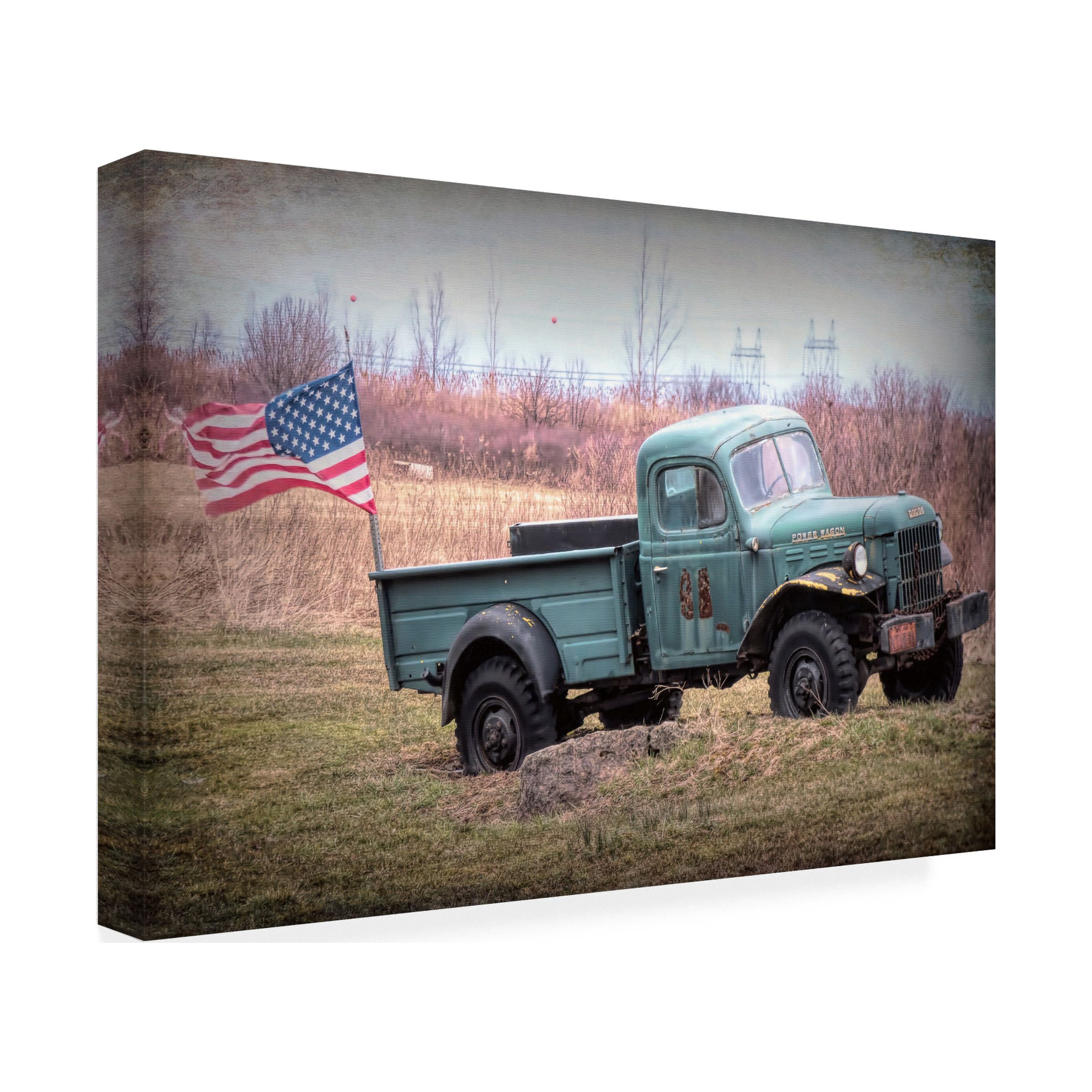 Leslie Montgomery 'American Power' Canvas Art