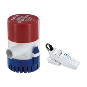 Rule 800 Gph Round Non Auto Bilge Pump W Switch 3 4 Out