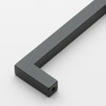thumbnail image 2 of GlideRite 5 in. Center Solid Square Bar Pull Cabinet Hardware Handles, Matte Black, Pack of 10, 2 of 3