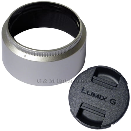 UPC: 0753185210688 | Panasonic SYQ0375 Hood + SYF0059 Lens Cap for H-HS043 Lumix G 42.5mm f/1.7 Lens