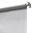 thumbnail image 3 of Lumi Cordless White 8 mil Vinyl Roller Shade Room Darkening 50 - 59 Inches 59 W x 72 H Inches, 3 of 5