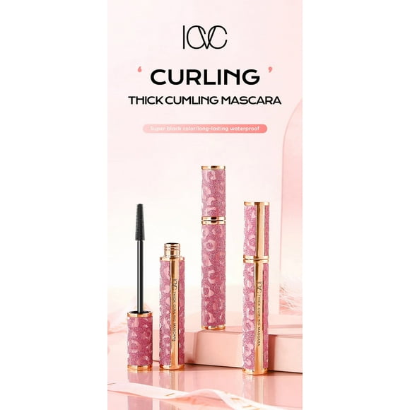 Máscara ICVC ICVC1185, impermeable, no mancha, rizada, negra