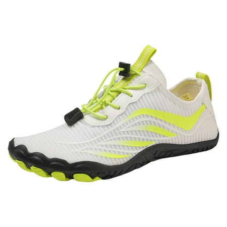 QYZEU Women Sneakers Wedge Women Flip Flops Summer Water Shoes Women and Women Shoes Hiking Swimming and Diving Shoes Tracing Shoes Light Shoes White 37