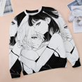thumbnail image 6 of Sketch Women's Floral Printed Sweatshirt Long Sleeve Crewneck Casual Loose Vintage Graphic Pullover Tops, 6 of 7