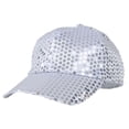 thumbnail image 2 of Women Men Glitter Sequins Baseball Caps Snapback Hats Party Outdoor Adjustable, 2 of 8