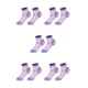thumbnail image 2 of Eigraketly Calcetines al aire libre Mujeres Hombres Elástico Camping Senderismo Pesca Calcetines que absorben la humedad, rojo y morado claro y M Type2 NO2, 2 of 6