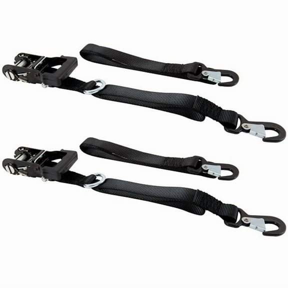 Keeper Diamond 5741 Heavy Duty Ratchet Tie Down, 1000 lb, 8 ft L x 1-1/4 in W